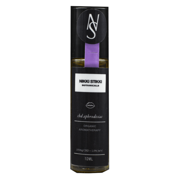 Nikki Stikki Botanicals – Organic Aromatherapy – CBD Aphrodisiac Roller 100mg CBD | Ganja Express Canada