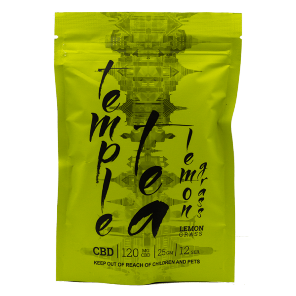 Temple Tea – Lemongrass CBD Tea – 120mg | Ganja Express Canada