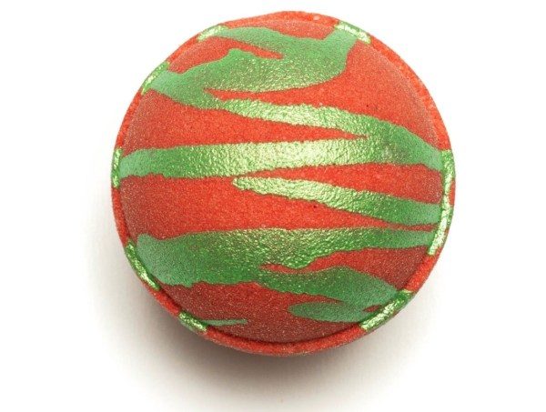 Nikki Stikki Botanicals – CBD Bath Bomb – Christmas Spirit Bomb (red/green) – 300mg CBD | Ganja Express Canada