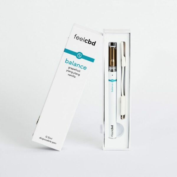 FeelCBD – Balance – Dispsable CBD Vape Pen 0.5ml | Ganja Express Canada