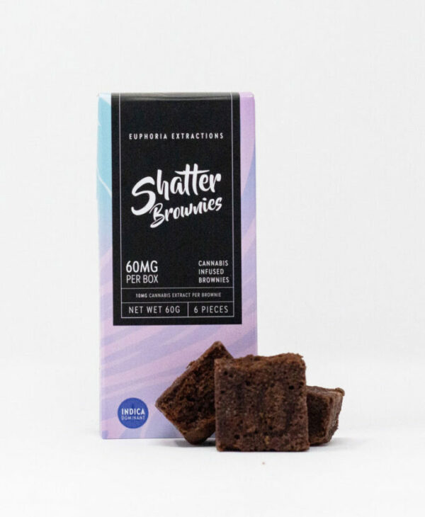 Euphoria Extractions – Shatter Brownies (Indica) | Ganja Express Canada