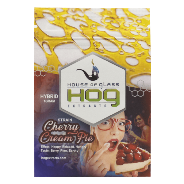 House Of Glass – Shatter – Cherry Cream Pie 1g | Ganja Express Canada