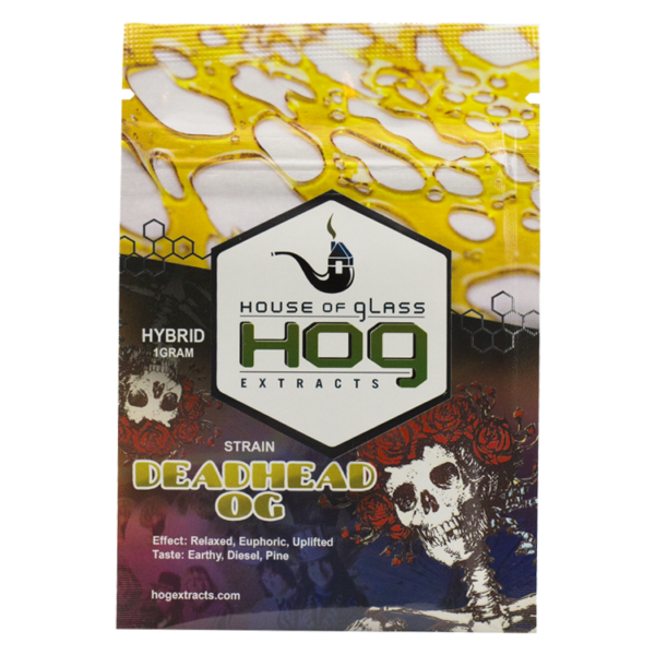 House Of Glass – Shatter – Deadhead OG 1g | Ganja Express Canada