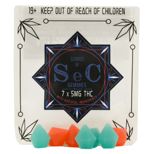 SEC – Gemmies – 35mg THC | Ganja Express Canada