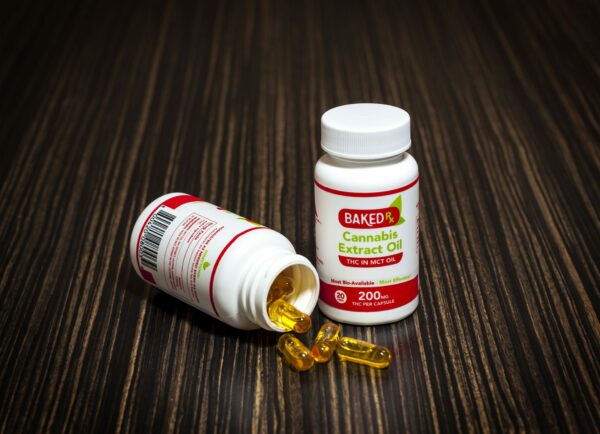 Baked Edibles – THC Extract Capsules 200mg | Ganja Express Canada
