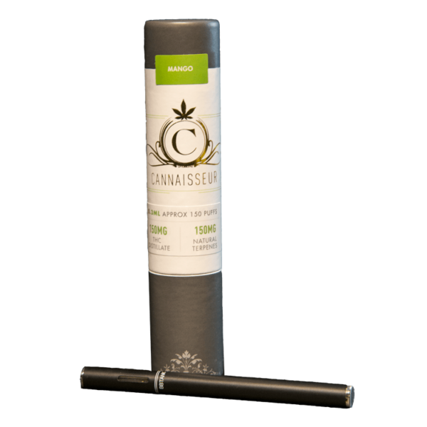 Cannaisseur – Disposable THC Distillate Pen – Mango 0.3ml | Ganja Express Canada