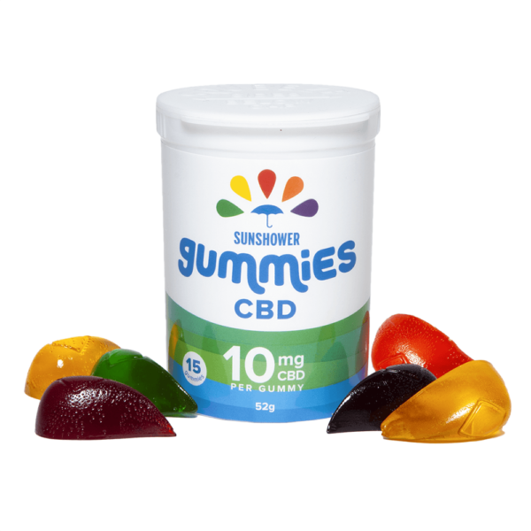 Baked Edibles – Sunshower Gummies CBD – 10mg | Ganja Express Canada