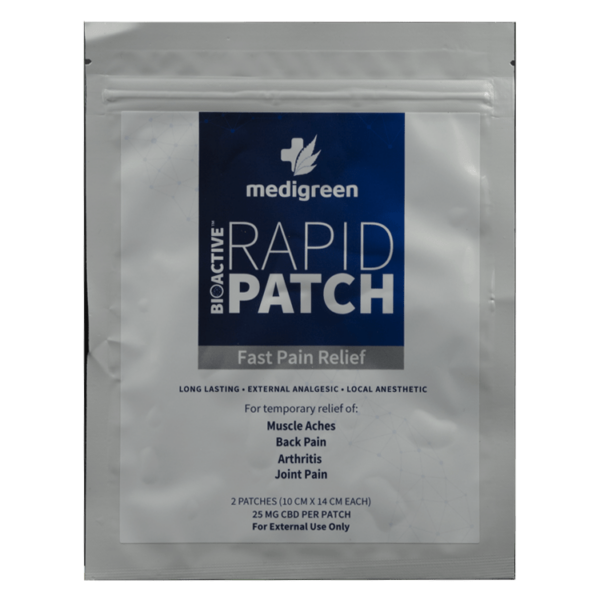 Medigreen Rapid CBD Patch – Fast Pain Relief | Ganja Express Canada