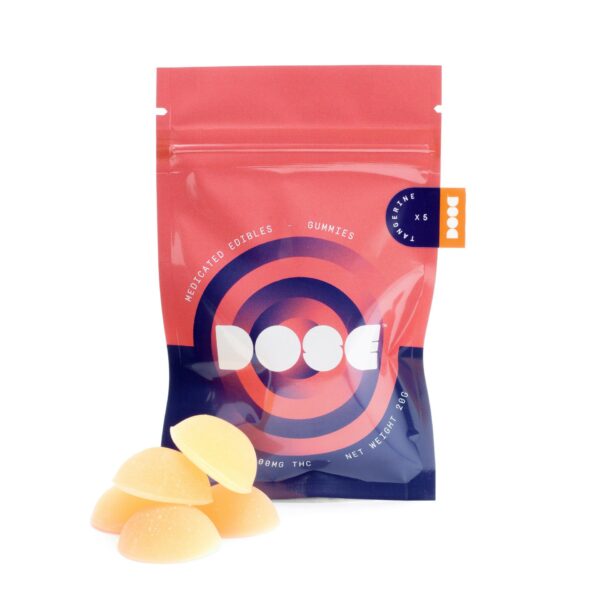 Dose Edibles Gummies – Tangerine | Ganja Express Canada