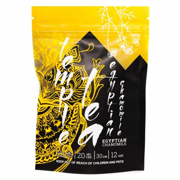 Temple Tea – Egyptian Chamomile – 120mg THC | Ganja Express Canada