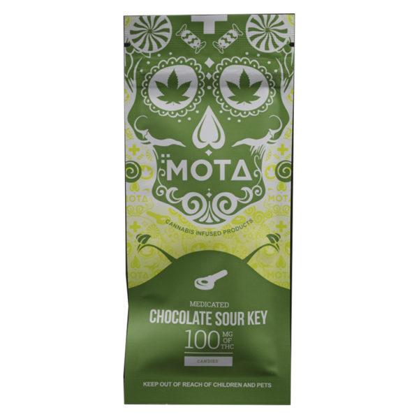 MOTA Edibles – Chocolate Sour Key – 100mg THC | Ganja Express Canada