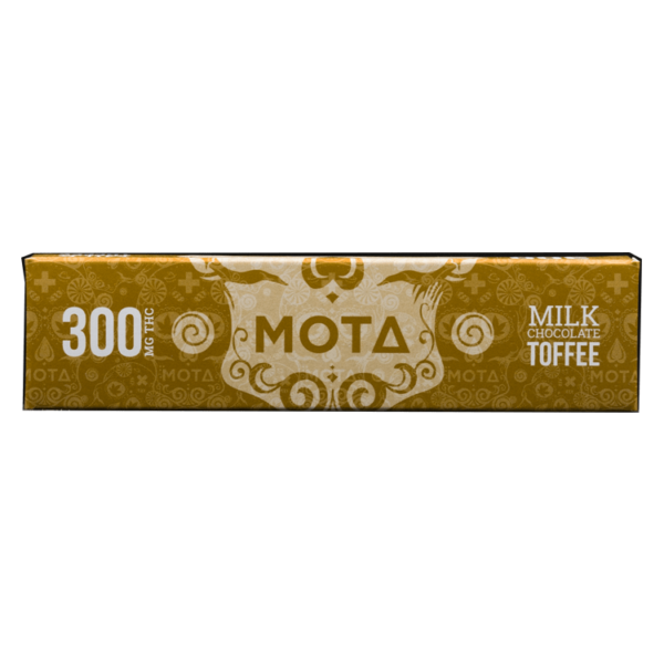 MOTA Edibles – Milk Chocolate Toffee Bar – 300mg THC | Ganja Express Canada