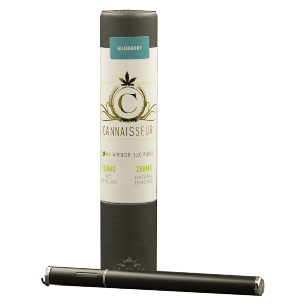 Cannaisseur – Disposable THC Distillate Pen – Blueberry 0.5ml | Ganja Express Canada