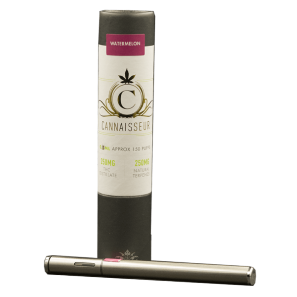 Cannaisseur – Disposable THC Distillate Pen – Watermelon 0.3ml | Ganja Express Canada