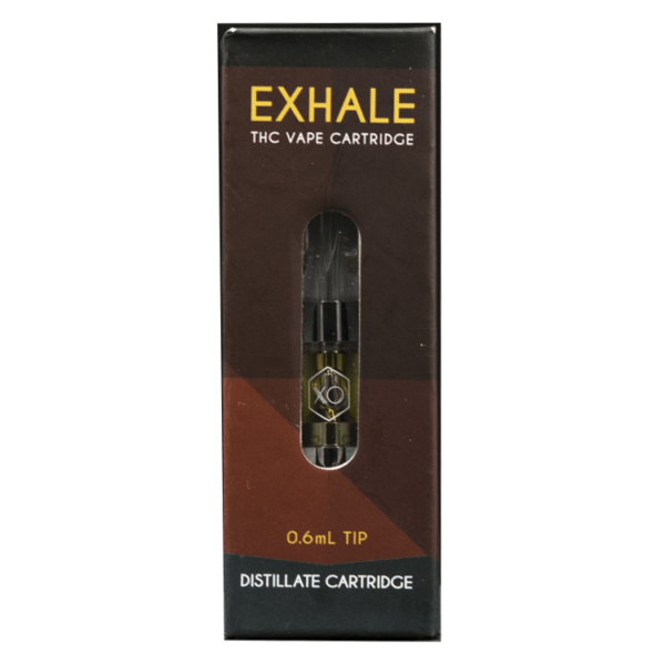 XO Exhale – THC Distillate Refill Cartridge – Banana Kush 0.6ml | Ganja Express Canada