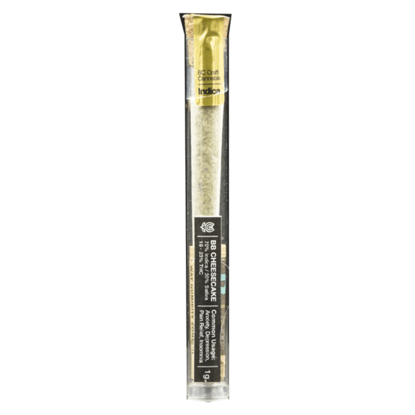 Flowerpwr – Pre-Roll – BB Cheesecake – 1g | Ganja Express Canada