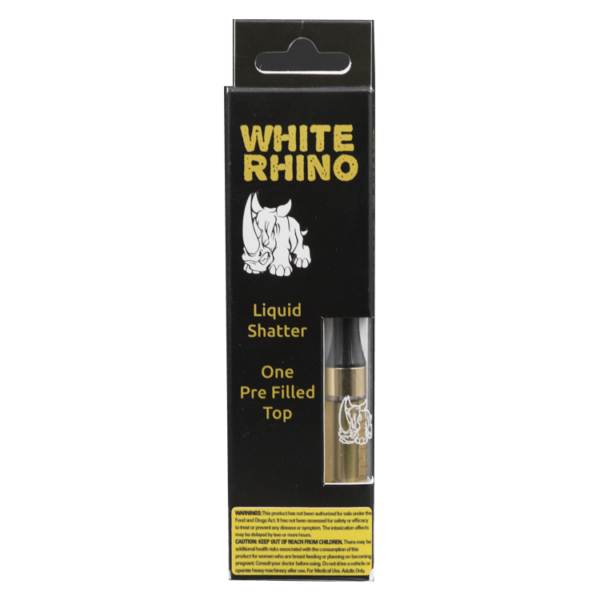 White Rhino – Liquid Shatter Refill Cartridge – Girl Scout Cookies 1g | Ganja Express Canada