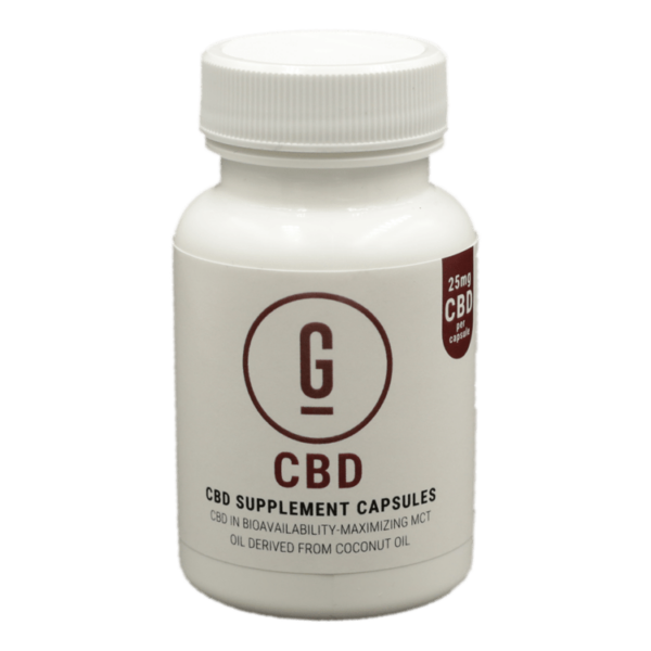 CBD Capsules – 25mg | Ganja Express Canada