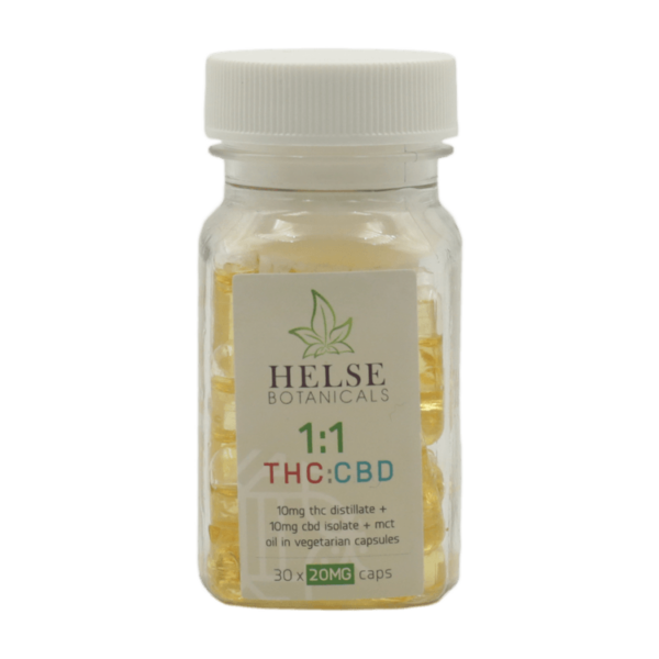 Helse Botanicals – 1:1 THC/CBD Capsules | Ganja Express Canada