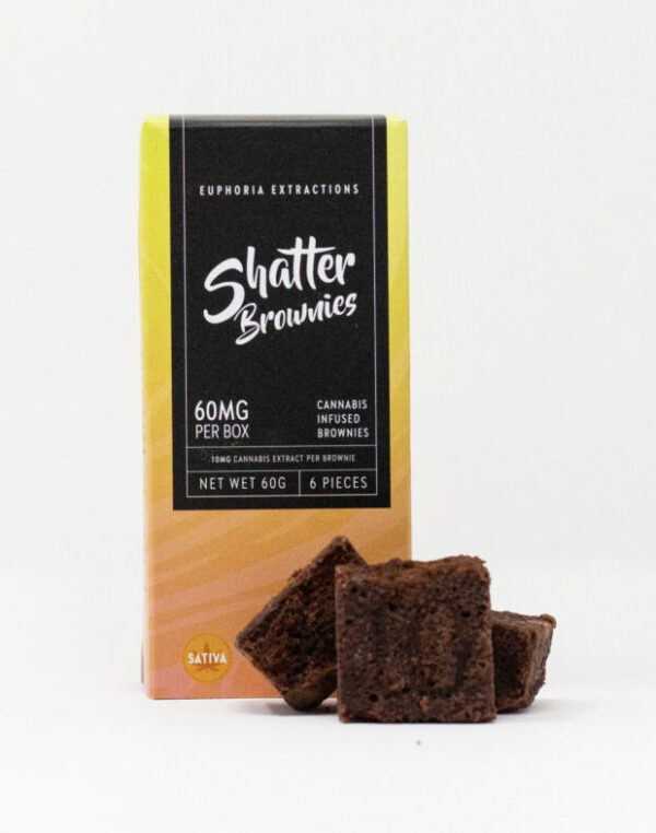 Euphoria Extractions – Shatter Brownies (Sativa) | Ganja Express Canada