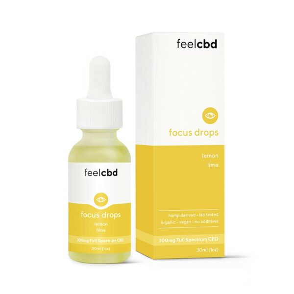 FeelCBD – Focus Drops – CBD Tincture 300mg | Ganja Express Canada