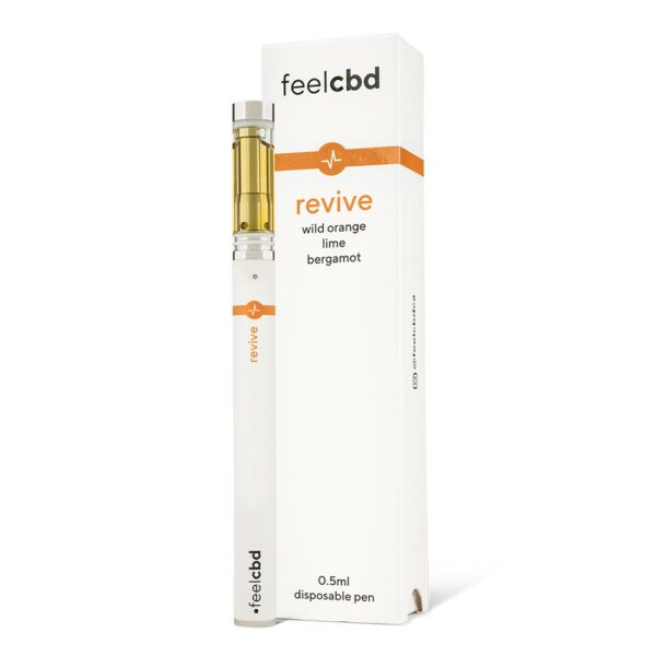 FeelCBD – Revive – Dispsable CBD Vape Pen 0.5ml | Ganja Express Canada