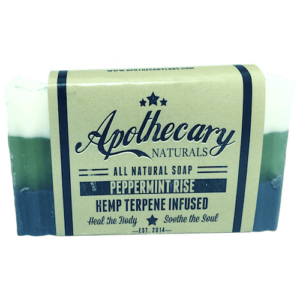 Apothecary Naturals – Body Soap – Peppermint Rise 100g | Ganja Express Canada
