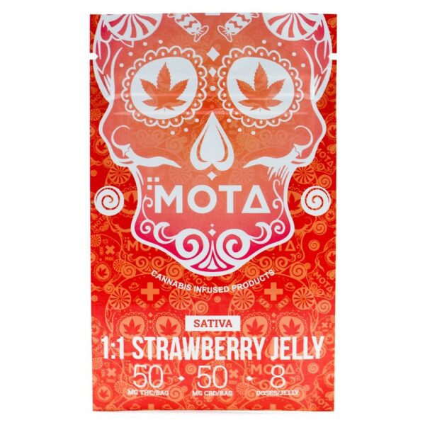 Mota – White Cube CBD – Strawberries & Cream – 180mg CBD | Ganja Express Canada