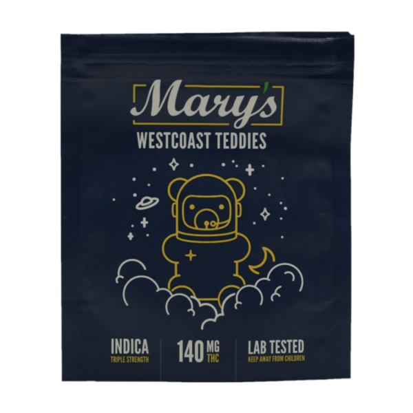 Mary’s Medibles – Westcoast Teddies – Triple Strength – 140mg | Ganja Express Canada