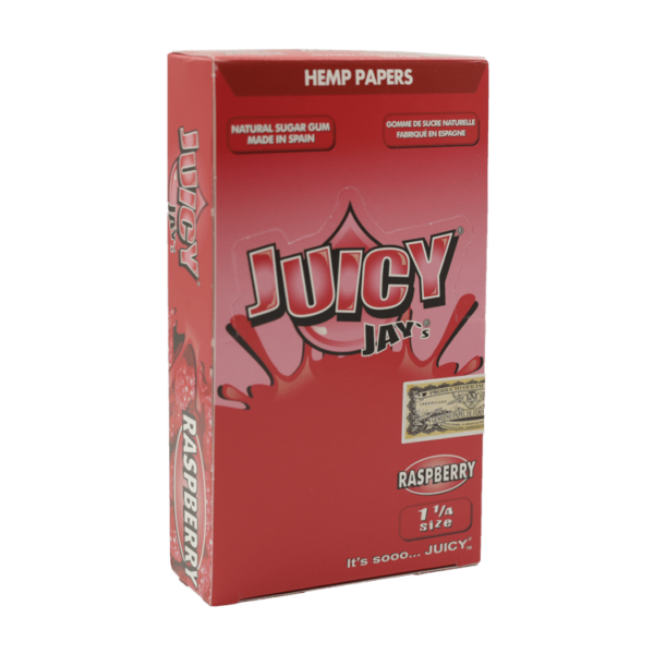 Juicy Jay’s – Hemp Papers (1.25 inch) – Raspberry | Ganja Express Canada