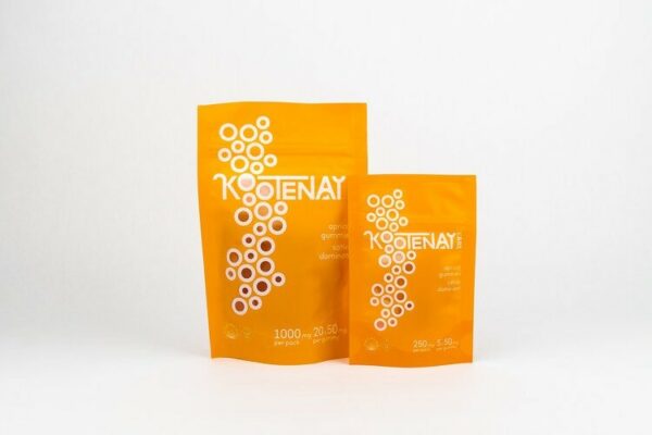 Kootenay Labs – 1:1 Gummies – Tangerine – 1000mg | Ganja Express Canada