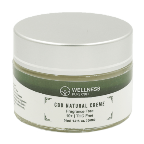 Wellness Pure CBD – Natural Creme – 500mg | Ganja Express Canada