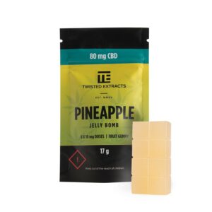 Twisted Extracts – Pineapple Jelly Bombs – CBD | Ganja Express Canada