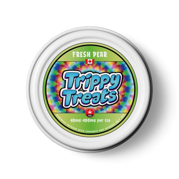 Trippy Treats – Hawaiian Fruit Punch Gummies – 400mg THC | Ganja Express Canada