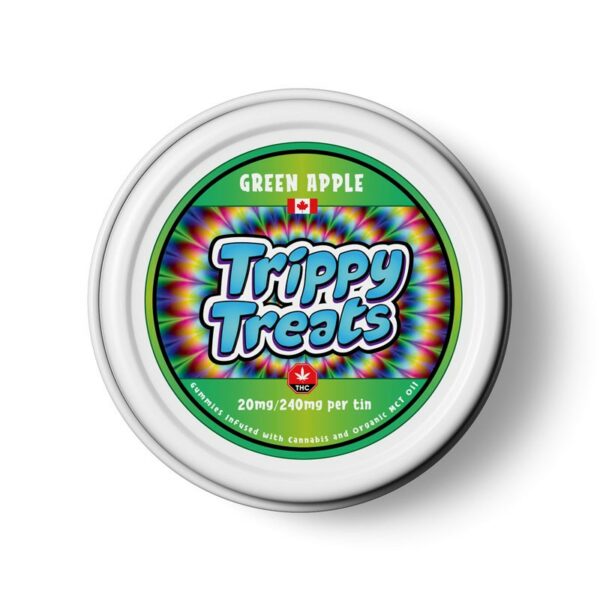 Trippy Treats – Hawaiian Fruit Punch Gummies – 400mg THC | Ganja Express Canada
