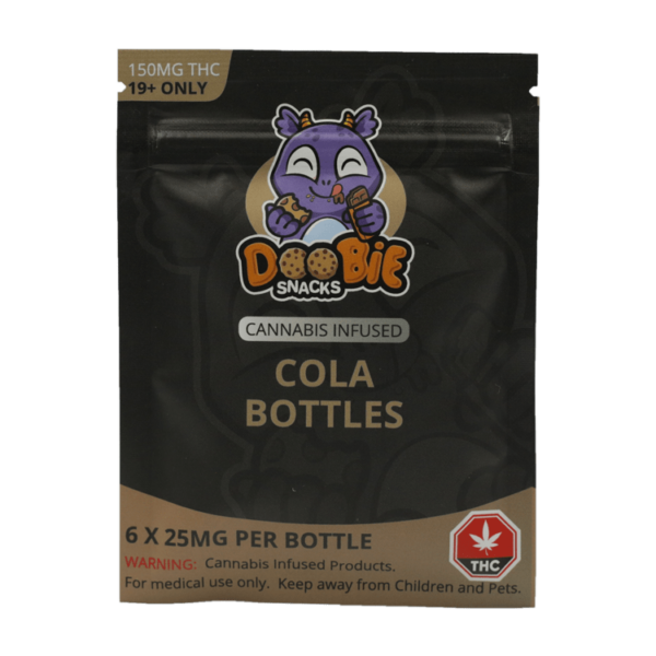 Doobie Snacks – CBD Sour Gummy Bears – 150mg CBD | Ganja Express Canada
