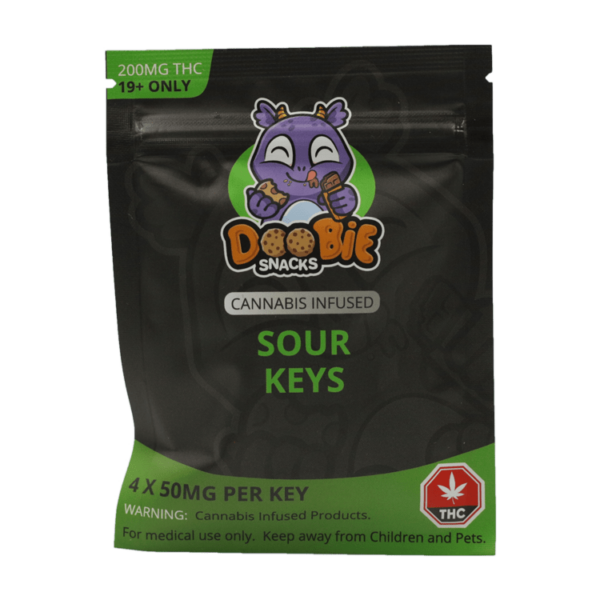 Doobie Snacks – CBD Sour Gummy Bears – 150mg CBD | Ganja Express Canada
