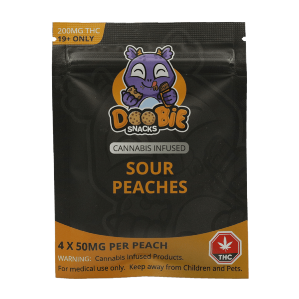 Doobie Snacks – CBD Sour Gummy Bears – 150mg CBD | Ganja Express Canada