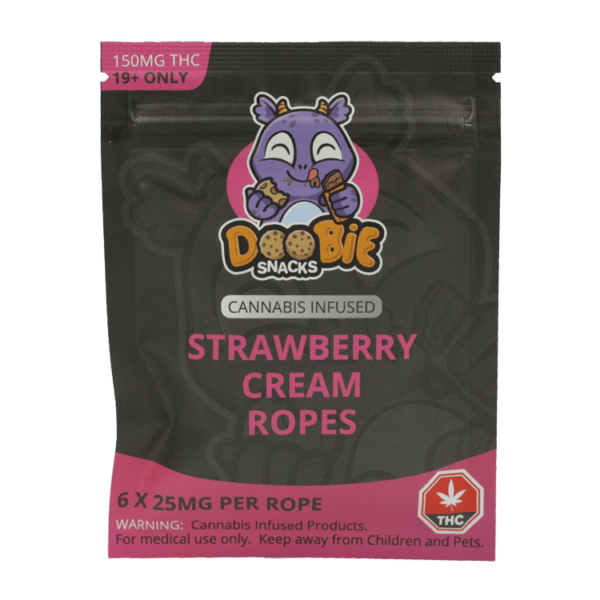 Doobie Snacks – Blue Raspberry – 200mg THC | Ganja Express Canada