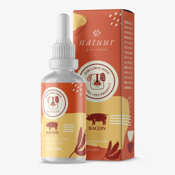 Natuur – Pet Series – CBD Oil For Small Dogs – Bacon Flavour – 125mg | Ganja Express Canada