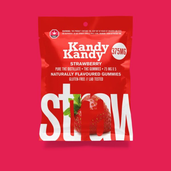 Kandy Kandy – Strawberry Gummies | Ganja Express Canada