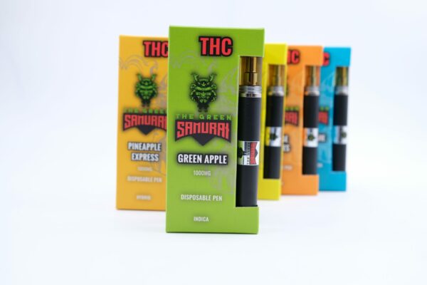 Green Samurai – Disposable Vapes – Sativa – 1ml | Ganja Express Canada