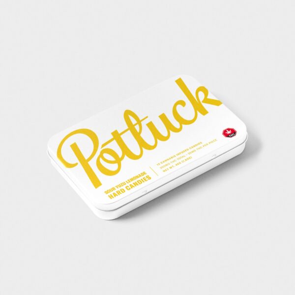 Potluck – Hard Candy – Sour Yuzu Lemonade – 300mg THC | Ganja Express Canada