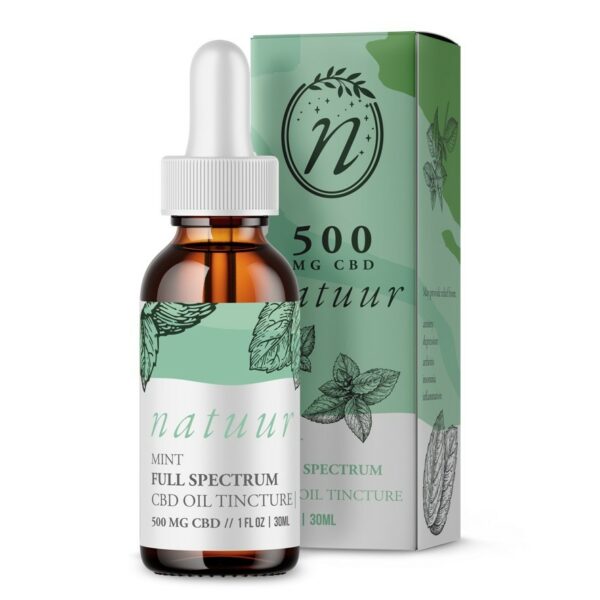 Natuur – Full Spectrum CBD Oil Tincture – Mint | Ganja Express Canada