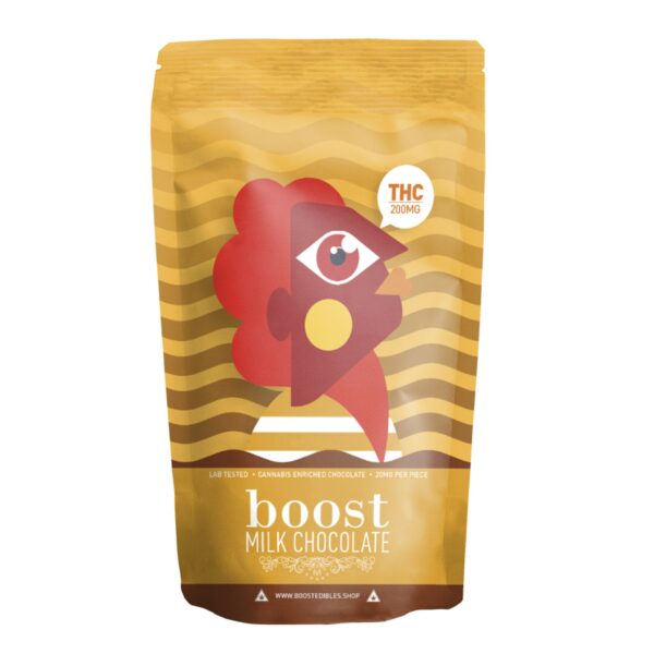 Boost – THC Dark Chocolate Bars – 200mg | Ganja Express Canada
