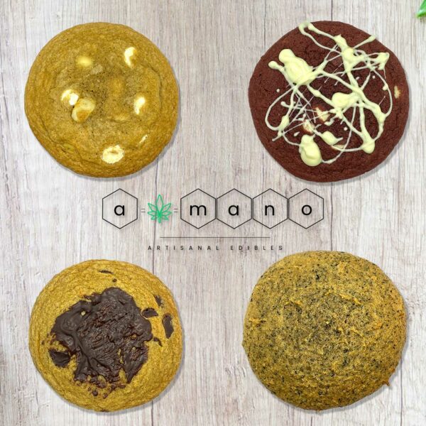 Amano Edibles – Cookies – 200mg | Ganja Express Canada