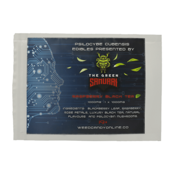 The Green Samurai – Raspberry Black Tea – 1000mg | Ganja Express Canada