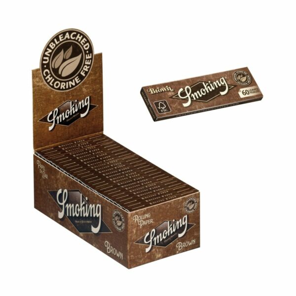 Smoking – Brown Rolling Paper – Single Wide Unbleached | Ganja Express Canada