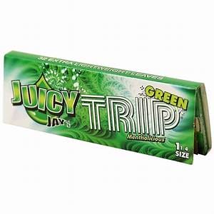 Juicy Jay’s – Hemp Papers (1.25 inch) – Green Trip | Ganja Express Canada